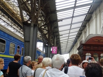 Ukraina 2018 - dzień 1 - dworzec kolejowy 4