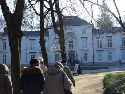 Wreszcie Łazienki: Pałac Myślewicki